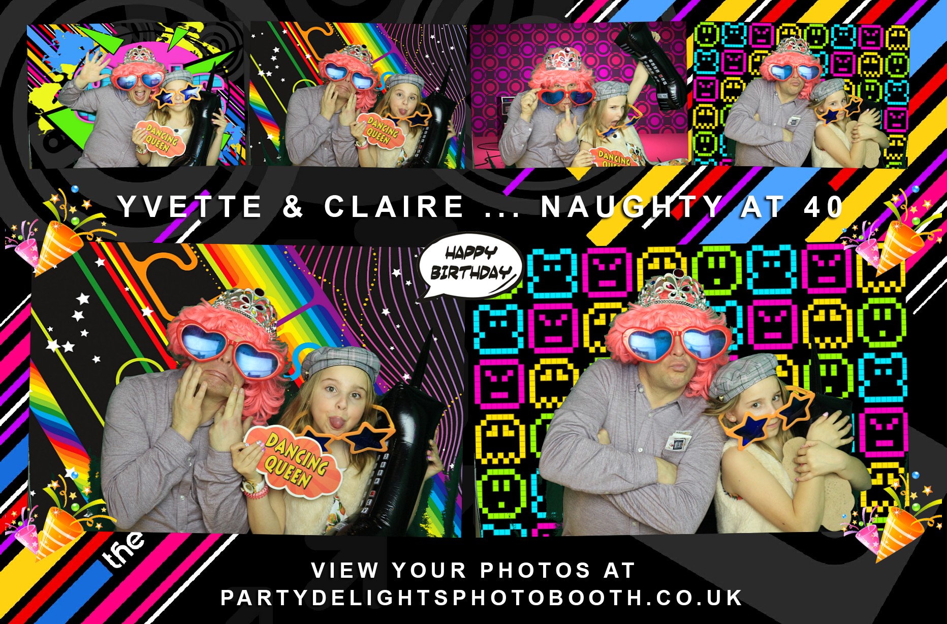 Yvette and Claire’s 40th birthday! - Prints | View more photos from the event at gallery.partydelightsphotobooth.co.uk/u/PartyDelightsPhotoBooth/Yvette-and-Claire’s-40th-birthday-Prints